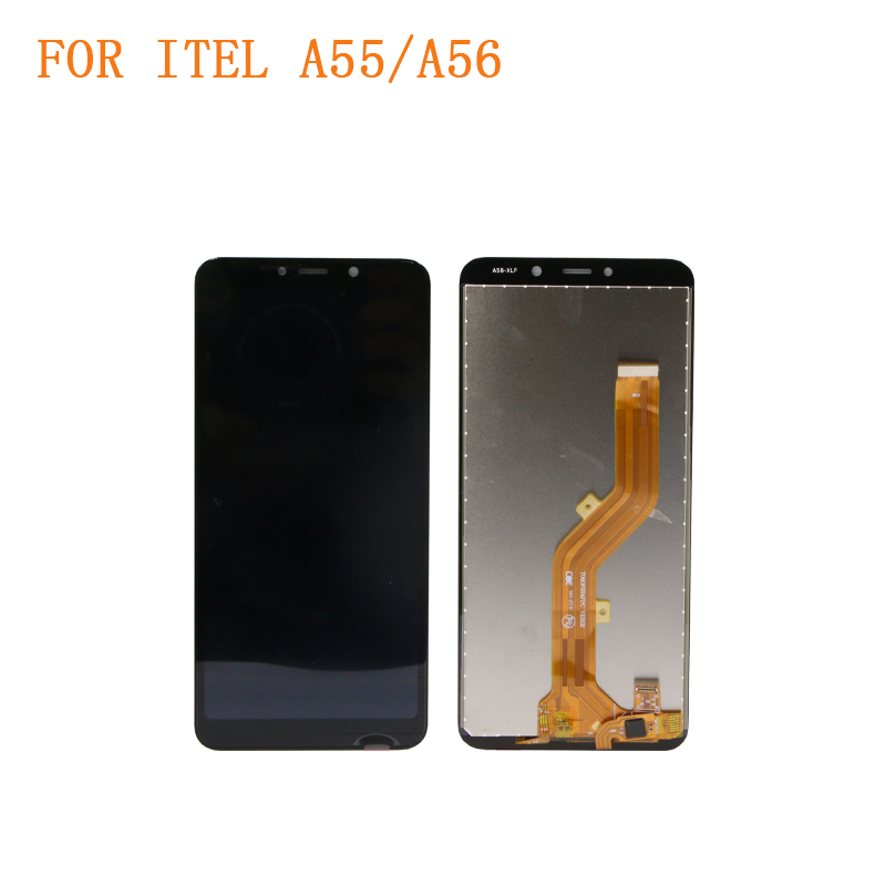 another side image of Itel A55 LCD display 