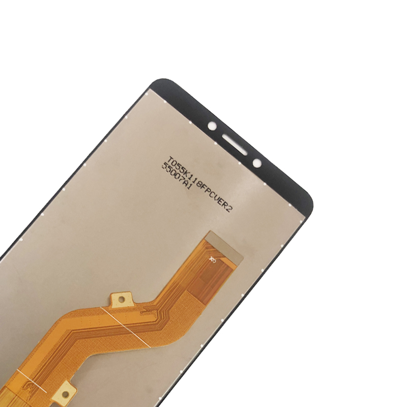 another side image of Itel P13 LCD display 