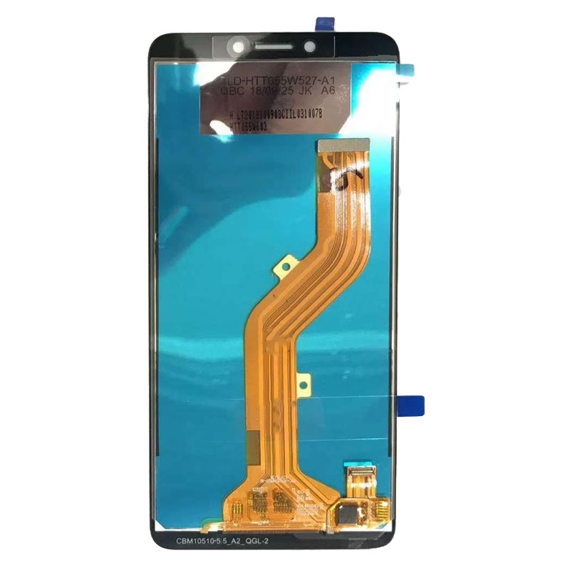 another side image of Itel p32 LCD display 